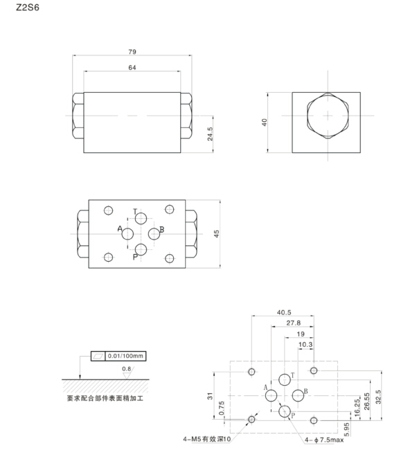 Hydraulic Modular Throttle Valve