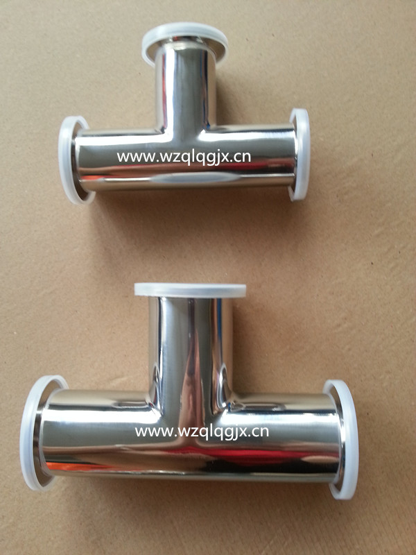 304/316L Sanitary Stainless Steel Clamp Tee