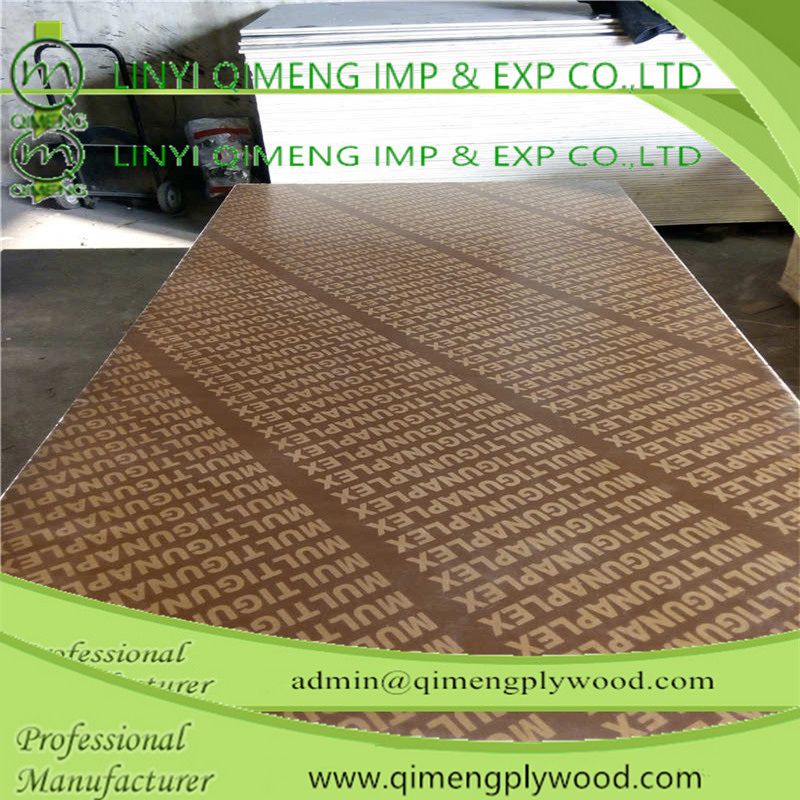 One Time Hot Press 15mm Brown Film Faced Plywood in Hot Sale