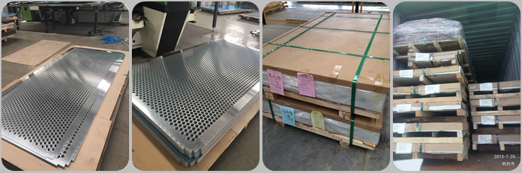 Round Hole Perforated Aluminum Sheet for Curtain Wall