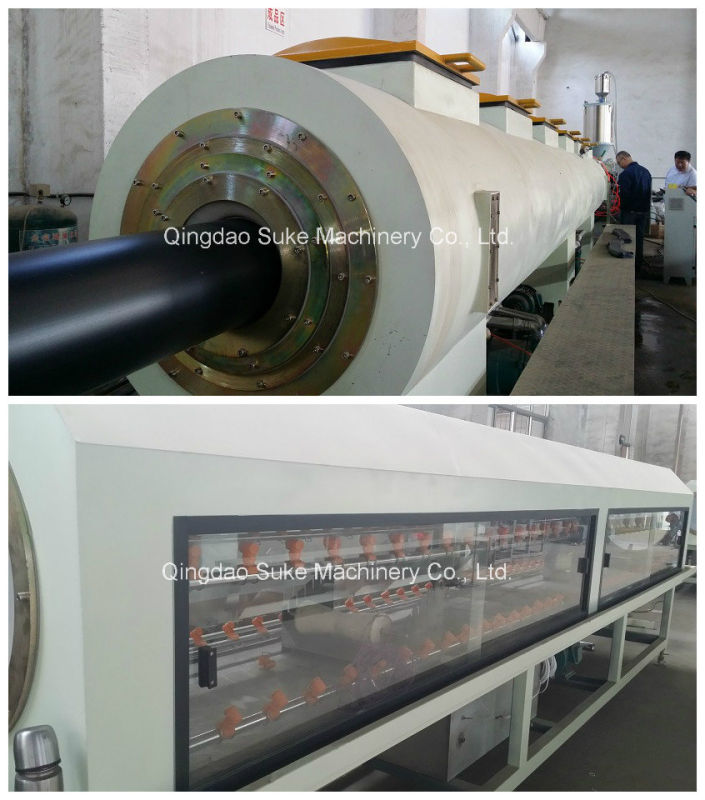 PE Large Diameter Pipe Extrusion Making Machine Extruder