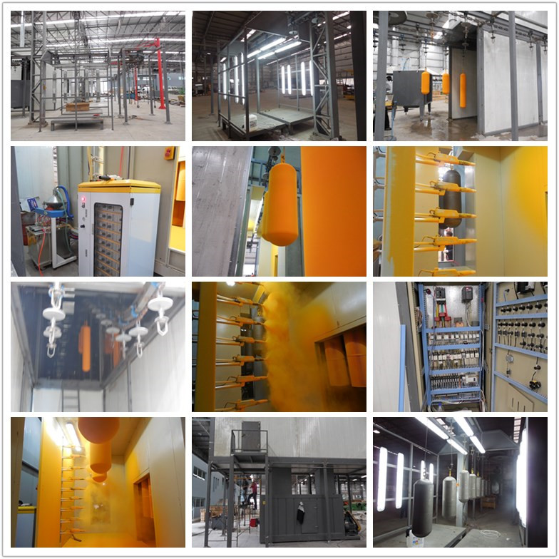 New Horizontal Powder Coating Production Line with Best Price