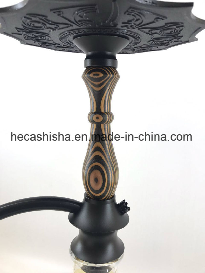 Carter Style Top Quality Nargile Smoking Pipe Wood Shisha Hookah