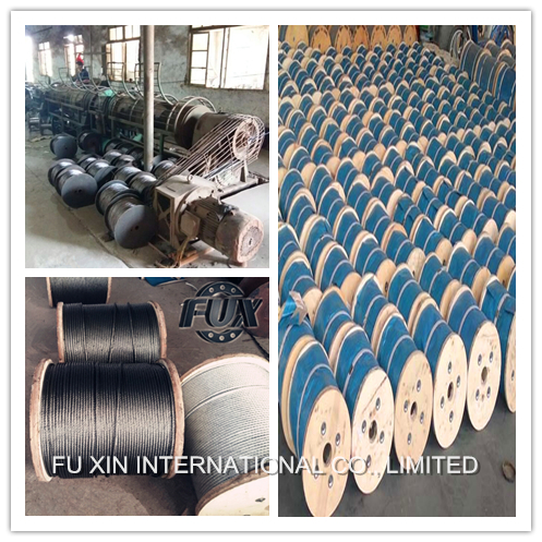 7X7 1X19 7X19 High Quality Stainless Steel Wire Rope