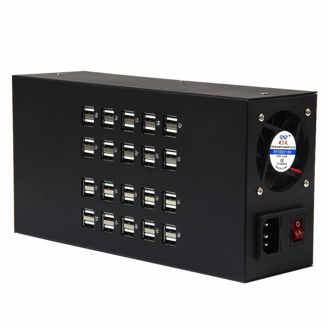 Industrial 40 Ports 40A 200W USB Power Charger