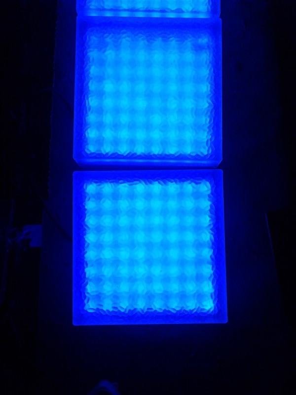 3W 24V Red Tempered Glass LED Floor for Stage Lighting
