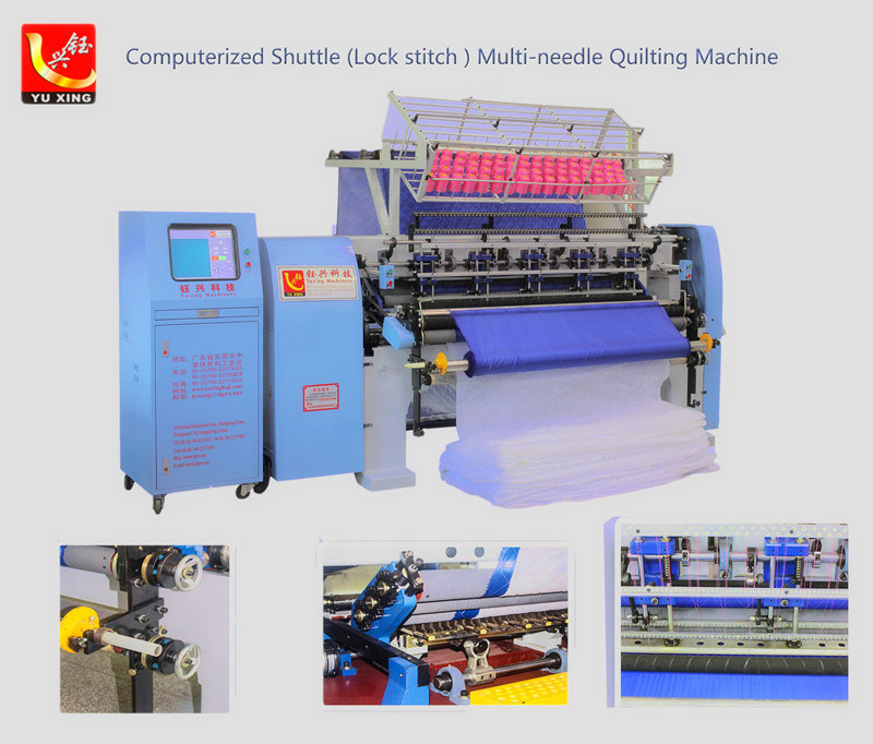 Computer Shuttle (Lock Stitch) Multi-Needle Quiting Machine (YXS-64-2B)