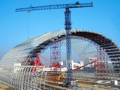 Coal Shed by Steel Space Frame