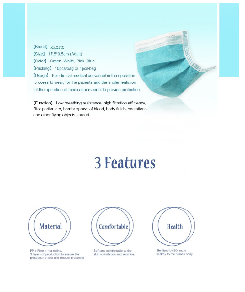 PP Disposable Face Mask