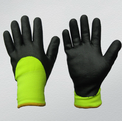 13G Nylon Lining Nitrile Coated Winter Work Glove