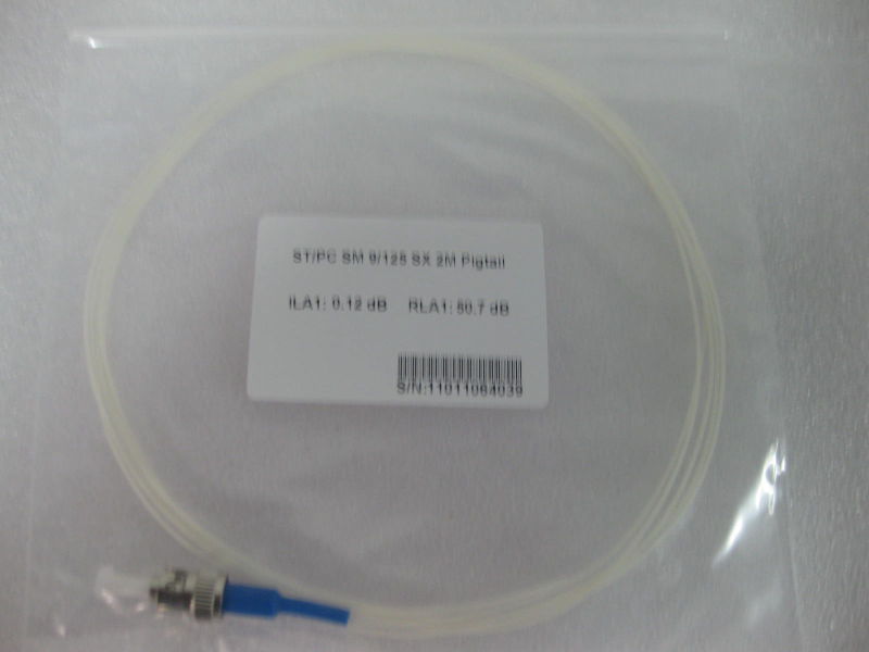 Sc/APC Sm 0.9mm Fiber Optic Pigtail