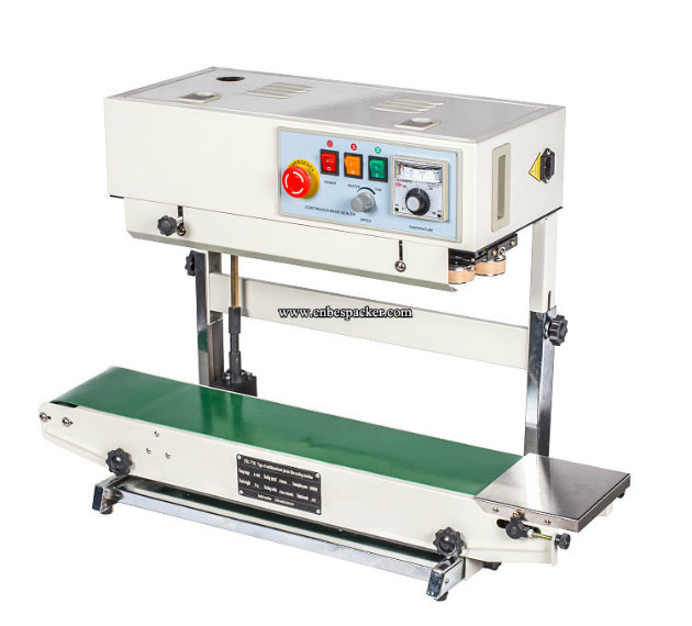 Vertical Continuous Plastic Water Plastic Bag Sealer