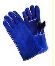 Cow Split Leather Double Palm Welding Glove-6529