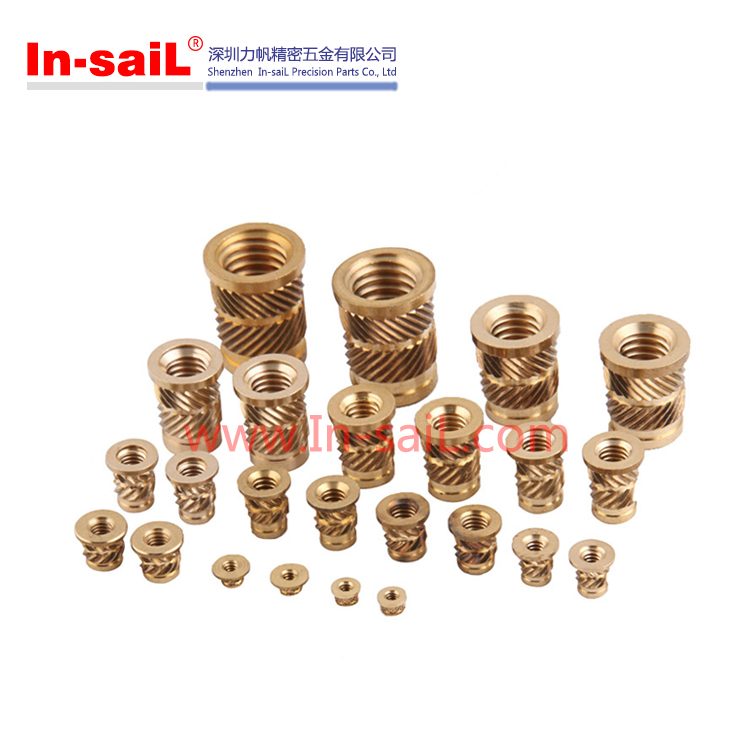 Brass Insert for Plastics, ISO9001