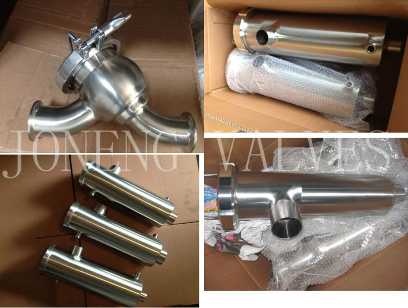 Sanitary Inox Jacket Angle Stainless Steel Filter (JN-ST2003)