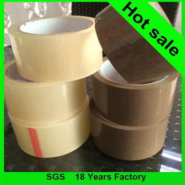 Clear and Brown BOPP Packing Adhesive Tape / OPP Tapes
