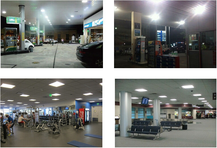 Manufacturer of LED Canopy Light for Gas Station with CE, RoHS