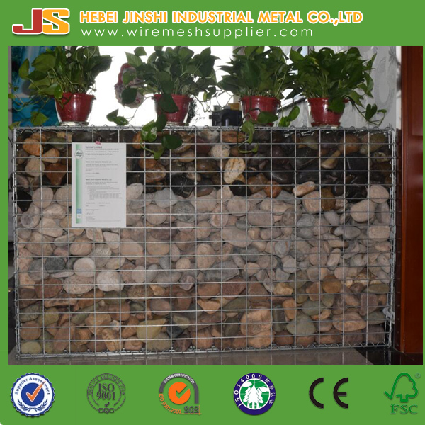 2*1*1m Hot Dipped Galvanized Welded Gabion Box