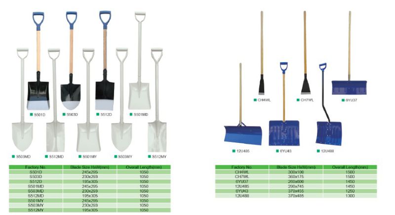 Gardening Hand Spade Tools Agricultural Shovel