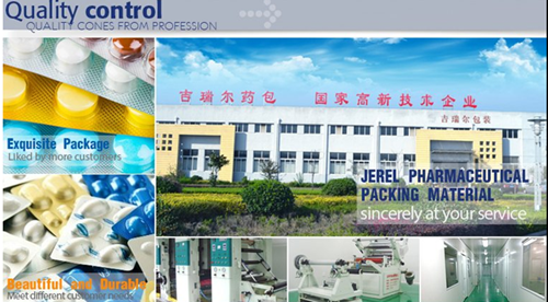 Pharmaceutical Ptp Blister Foil for Tablets and Capsules Packaging