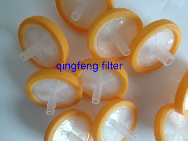 0.22um OEM Glass Fiber Syringe Filter for Air Detection