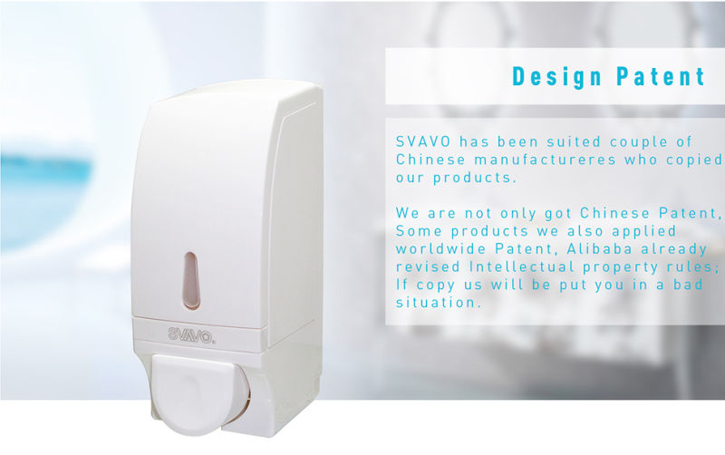 Svavo Patent V-830 Wall Mounted Bathroom Manual Hand Foam Soap Dispenser Hand Wash Dispenser