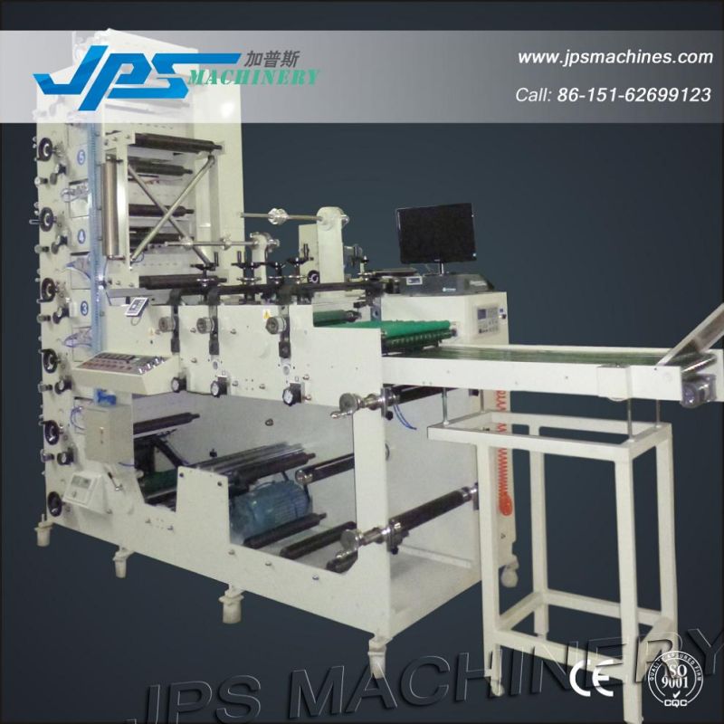 Jps480-6c-B 480mm Six-Colour Sticker Label Flexographic/ Flexo Printing Press