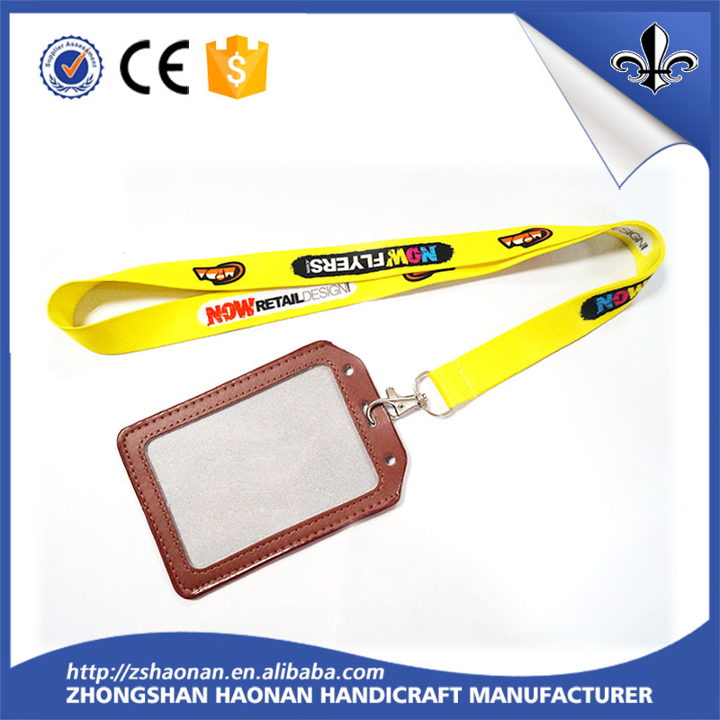 New Products 2016 Fashion Polyester Lanyard with ID Card Holder