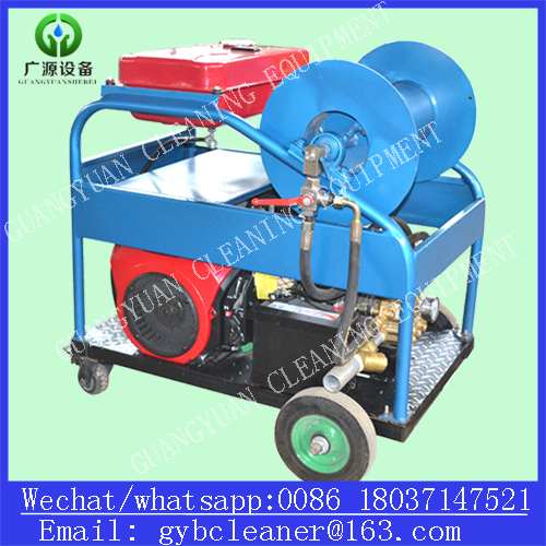 Gasoline Engine Sewer Pipe Cleaning High Pressure Cleaner