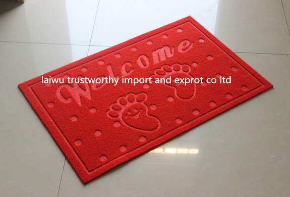 PVC Back Indoor Ribbed Door Mat