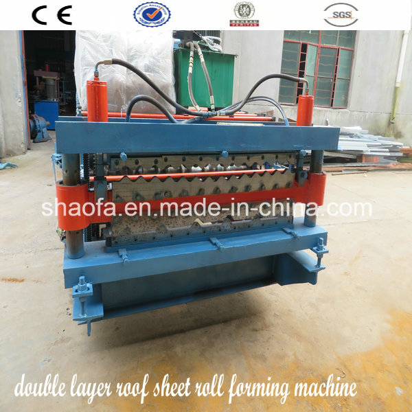 Roof Panel Roll Forming Machine with Pre-Cutting (AF-820)