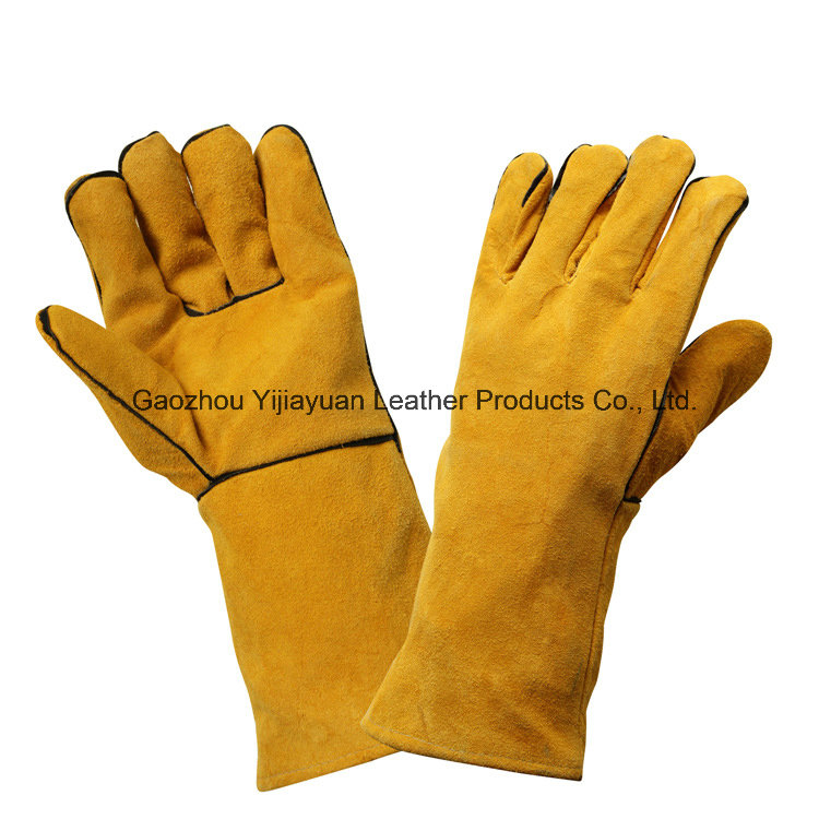 Cut Resistant Safety Leather Working Welding Hand Protective Gloves