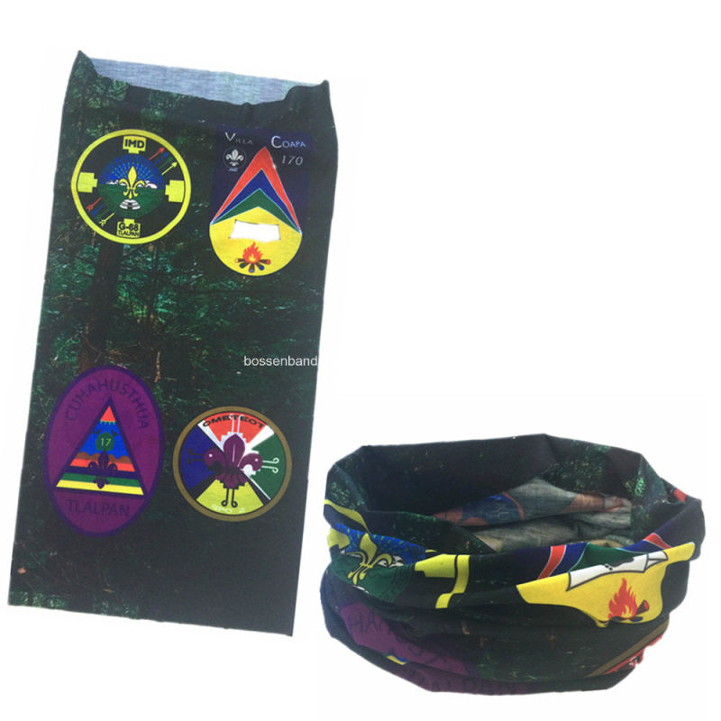 Customized Design Printing Promotional Sports Polyester Bandana Buff