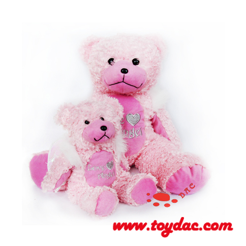 Plush Pink Teddy Bear Toy