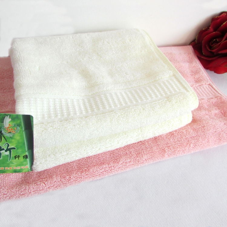 100%Bamboo Fiber Face Towel From China Factory