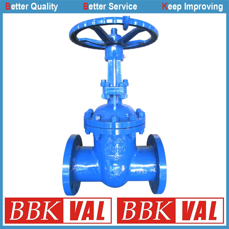 DIN F5 F7 Gate Valve Rising Stem Non-Ring Stem Carbon Steel High Pressure