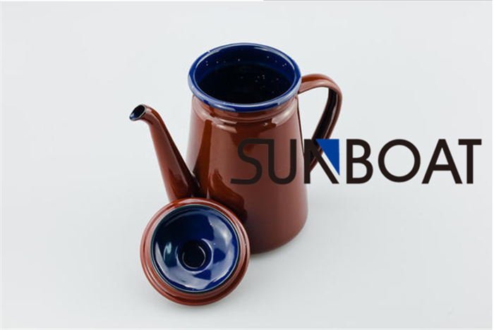 Top Selling Multicolor Enamel Teapot with Cover