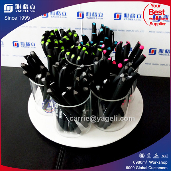 2016 New Style Clear Acrylic Pen Display