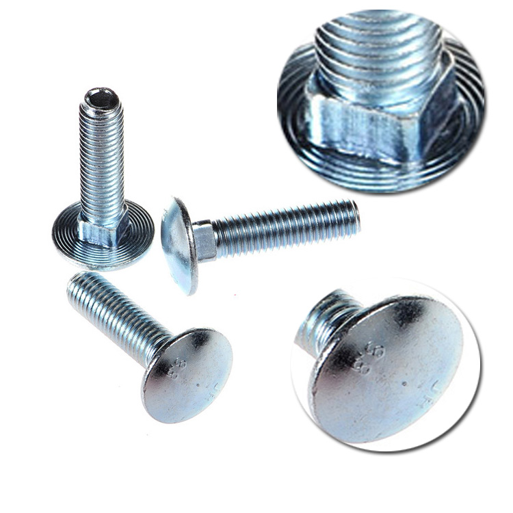 Made in China Green Zinc Finished Carriage Bolt