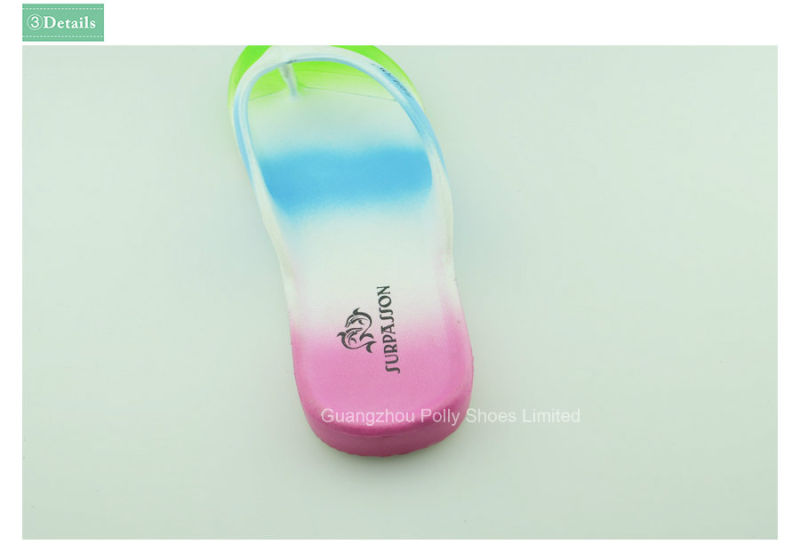 Fashion Color Soft Pcu Outdoor Slipper