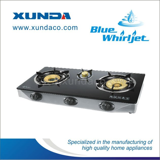 Safety Glass Gas Burner