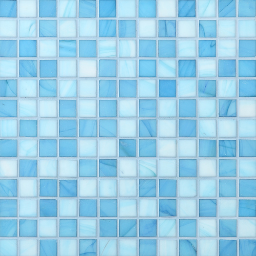 Building Material Glass Mosaic Pattern Design Swimming Pool Mosaic