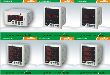 Three Phase Digital Display LED Voltage Meter Electric Voltmeter