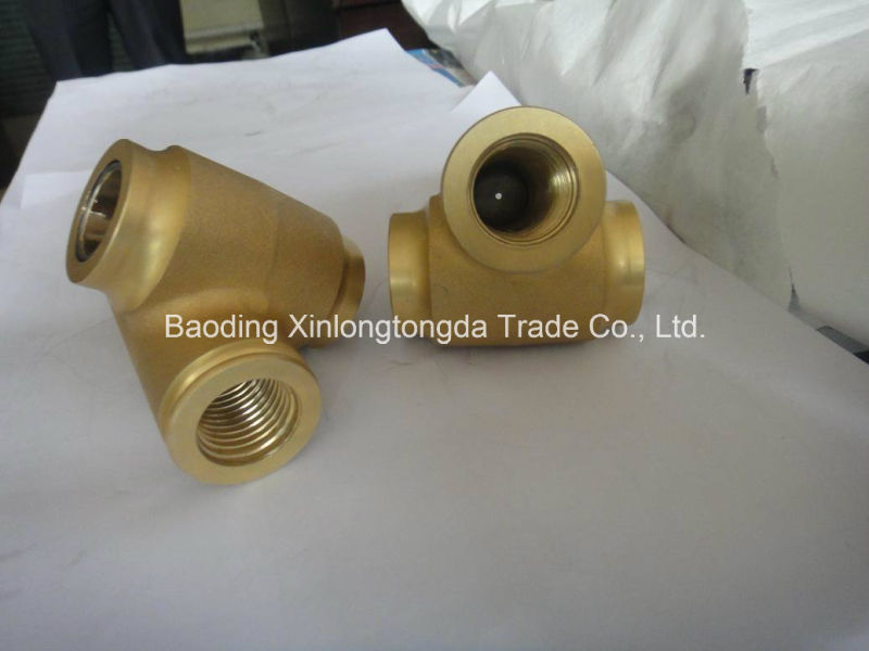 Forging and Machining Brass Pipe Fitting