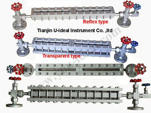 Reflex Glass Level Indicator-Transparent Glass Boiler Water Level Meter