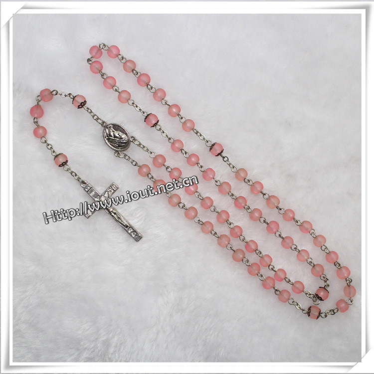 Rose Beads Finger Rosary and Cross Finger Rosary (IO-CE061)