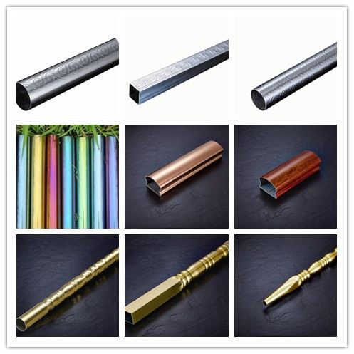 Stainless Steel Embossing/L Decorative Pattern Tube