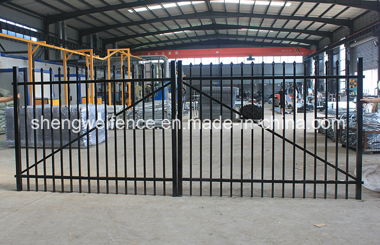 Hot Galvanized Steel Ornamental Fence