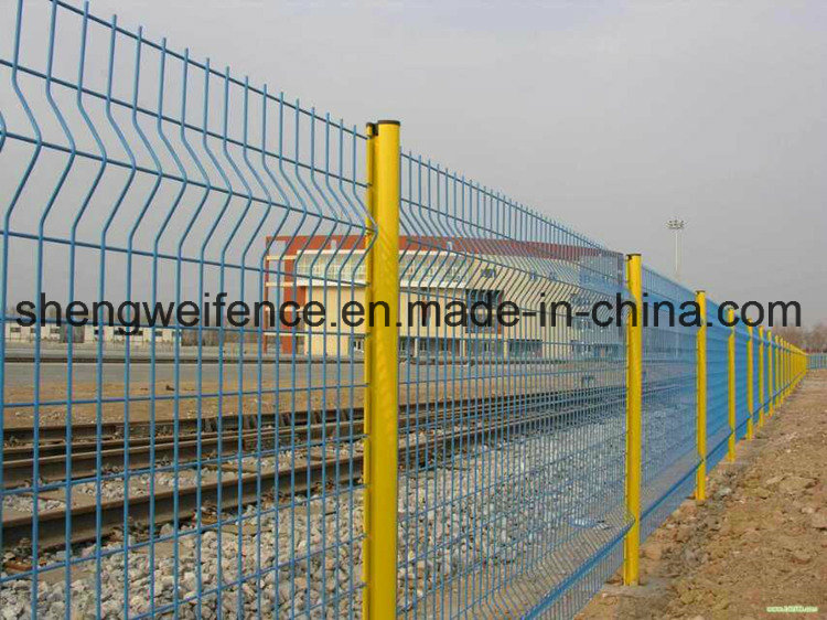 3D Curved Wire Mesh Fence Highway/Galvanized Fence