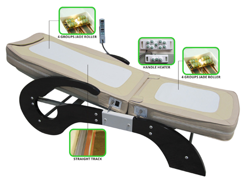 Thermal Jade Roller Korea Massage Bed